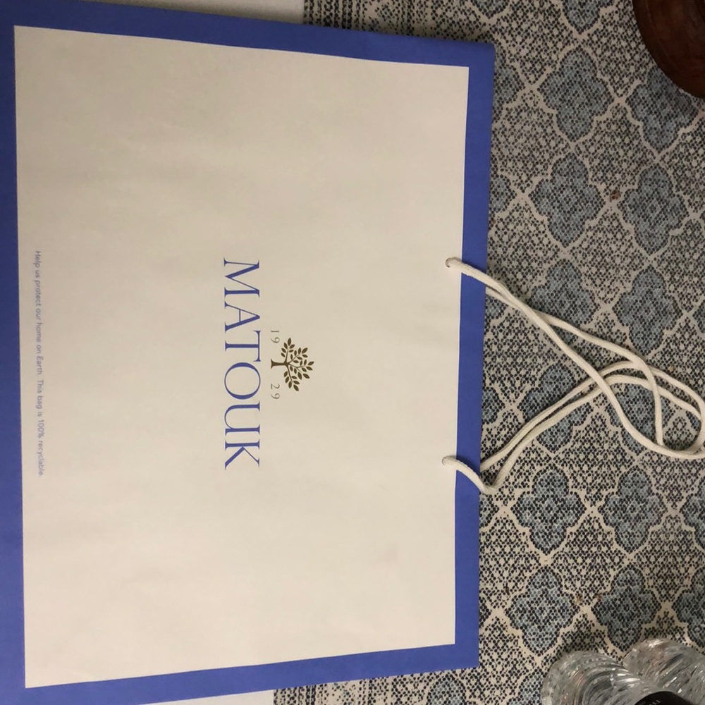 Matouk 1929 shopping bag